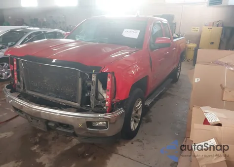 2015 Chevrolet Silverado 1500 1Lt из США, поврежденный, VIN 1GCVKREC5FZ206894